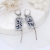 Kolczyki z Motywem Roślinnym